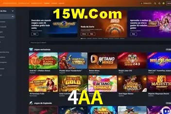 Jogos com bônus e suporte 24h na 4AA
